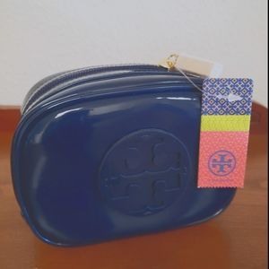 Tory Burch Stacked T Small Classic Accessory Case